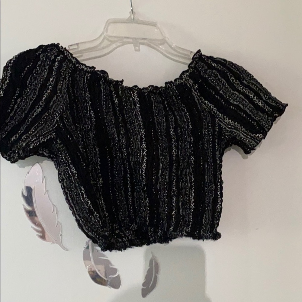 Fitted crop top